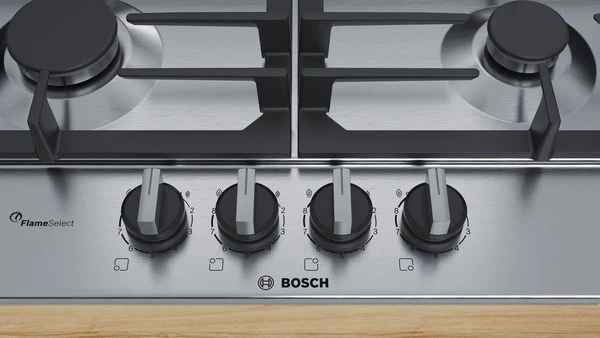 Bosch Series 6, Gas hob, 60 cm, Stainless steel - Image 5