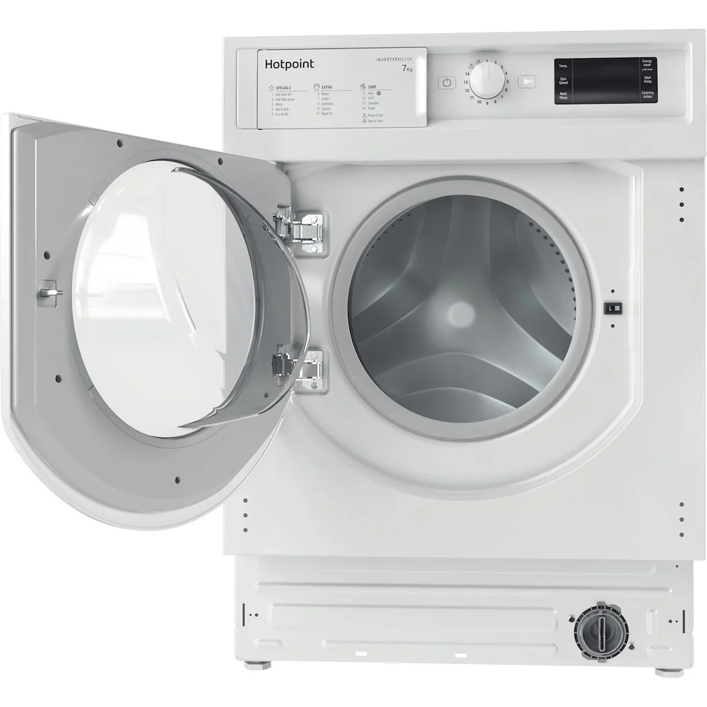 Hotpoint BI WMHG 71484 UK N Integrated Washing Machine - White - Image 3