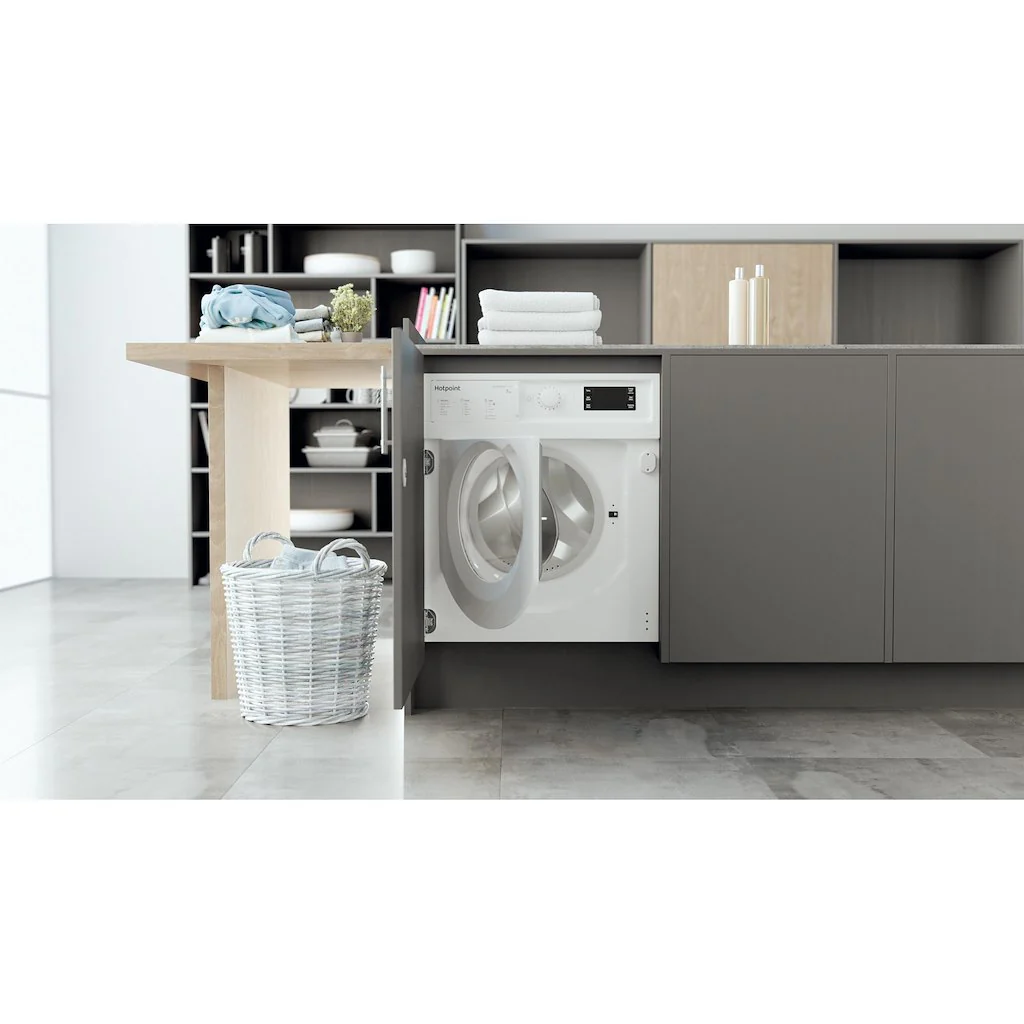 Hotpoint BI WMHG 71484 UK N Integrated Washing Machine - White - Image 9