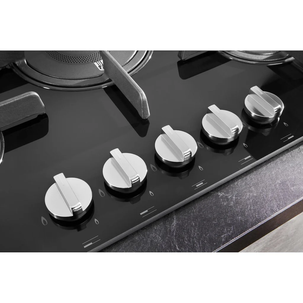 Hotpoint FTGHG 751 D/H BK Gas Hob - Black - Image 4
