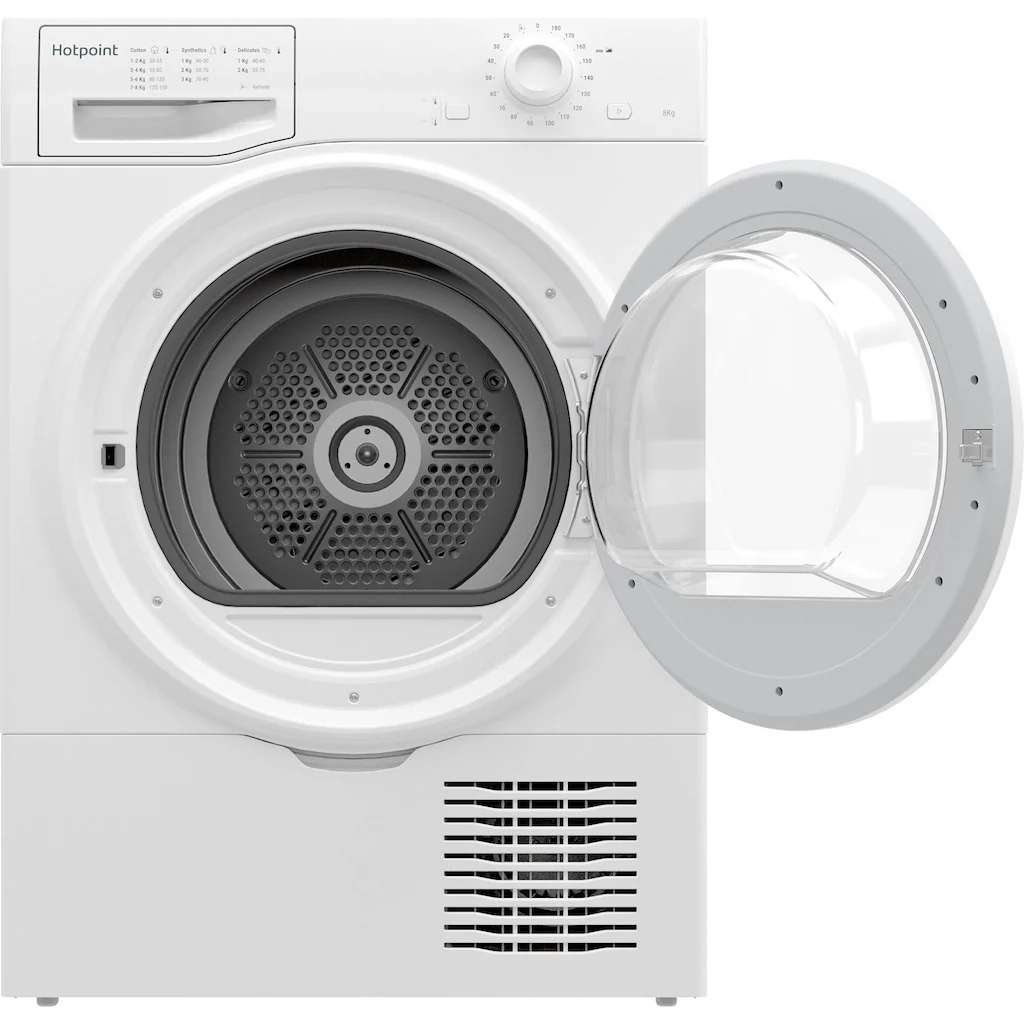 Hotpoint H2 D81W UK Condenser Tumble Dryer - White - Image 4