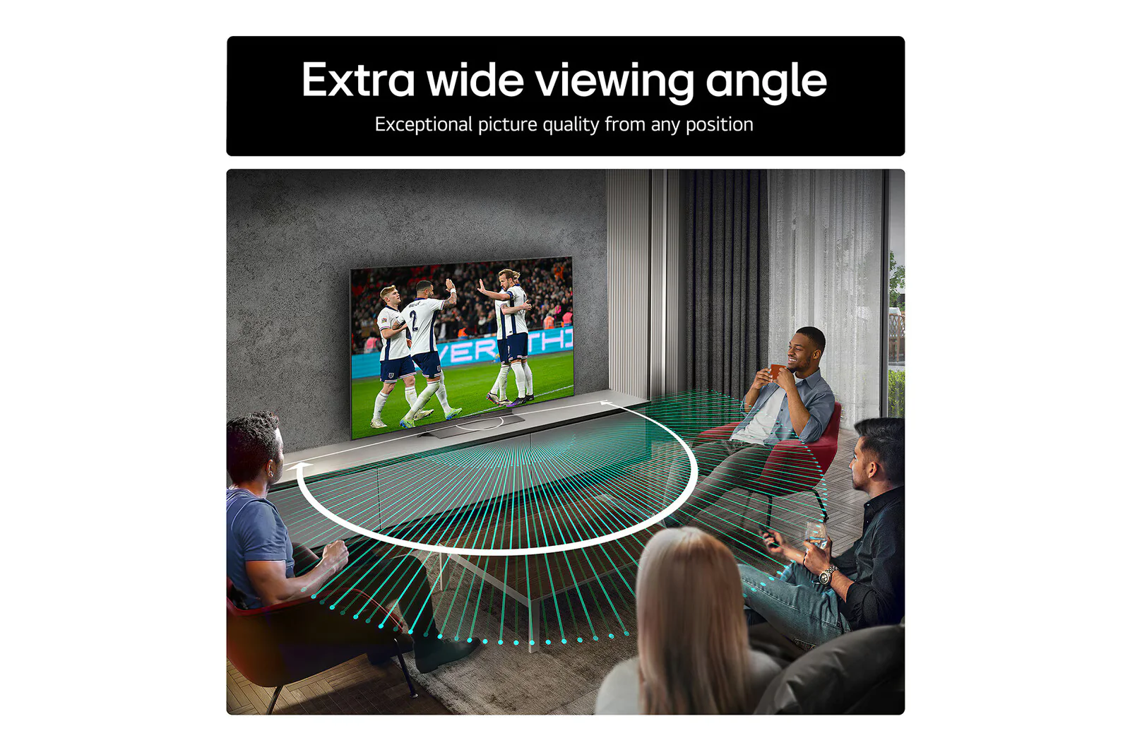 LG OLED77C56LB 77" OLED evo AI C5 4K Smart TV - Image 6