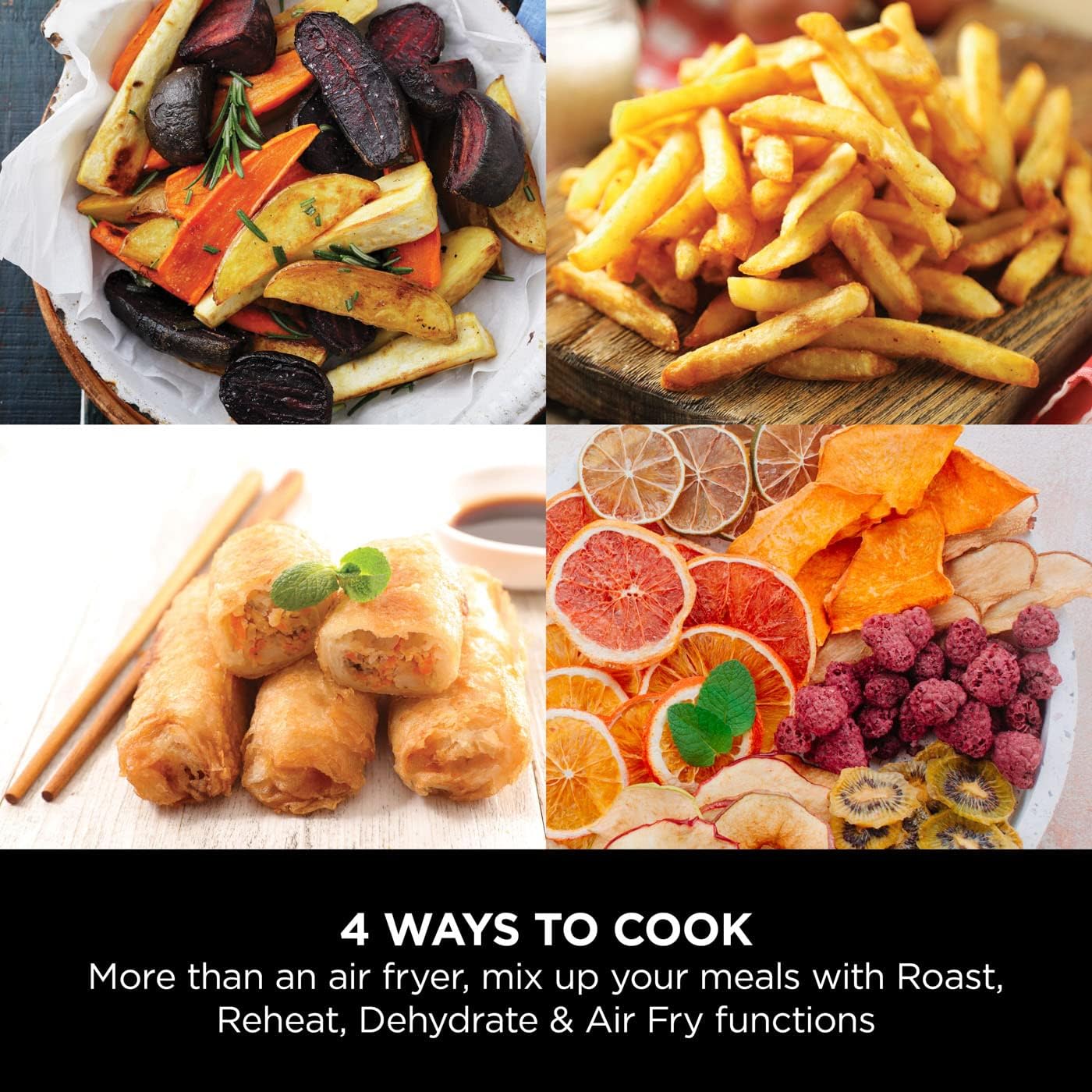 Ninja AF100UK Air Fryer 3.8L - Image 4