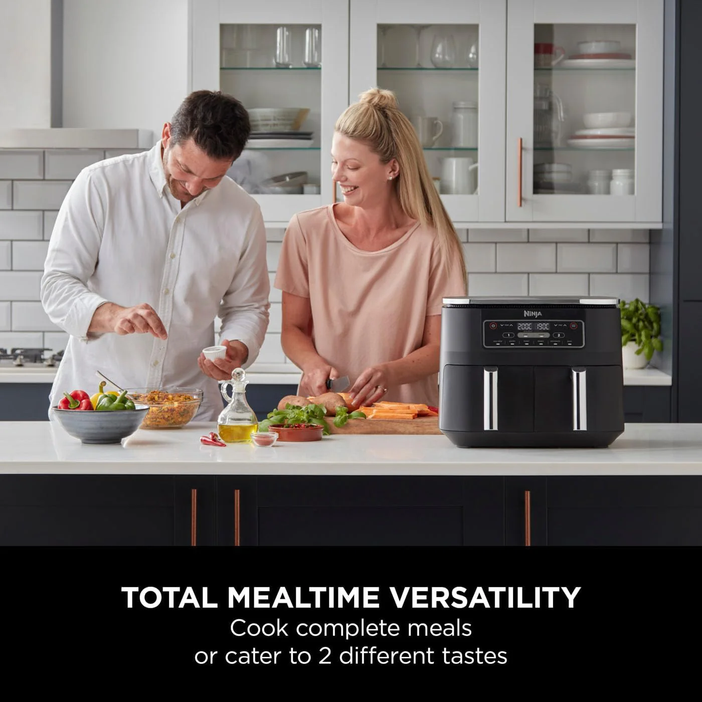 Ninja AF300UK Foodi Dual Zone 7.6L Air Fryer - Image 10