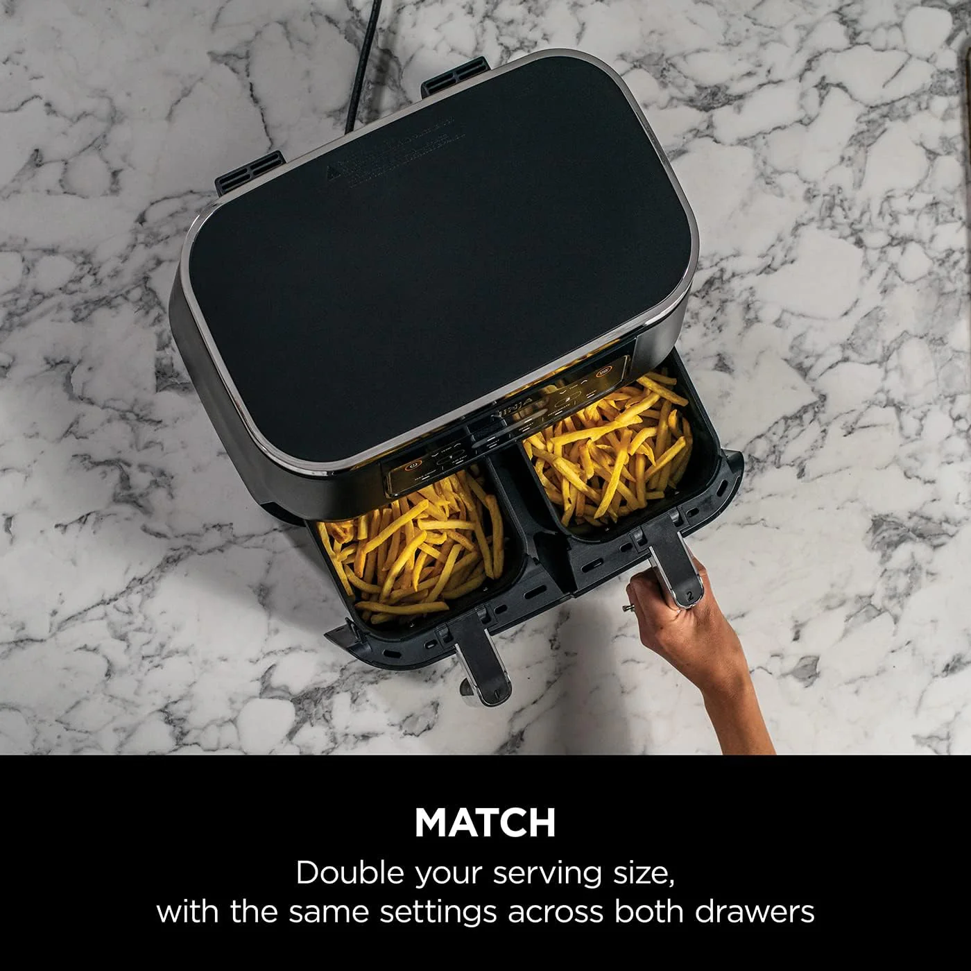 Ninja AF300UK Foodi Dual Zone 7.6L Air Fryer - Image 9