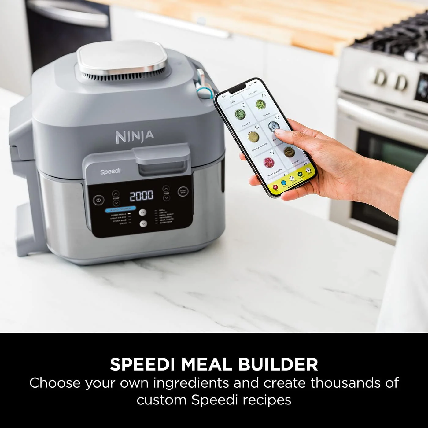 Ninja ON400UK Speedi 10-in-1 Rapid Cooker & Air Fryer - Image 5