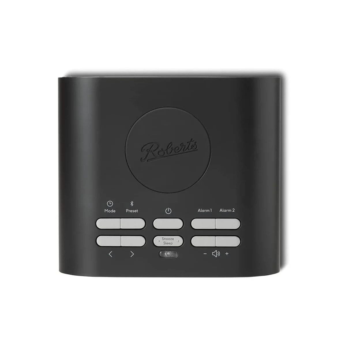 OPEN-BOX RENEWED - Roberts Ortus Charge FM Alarm Clock Radio with Wireless Phone Charger, Black - Image 3