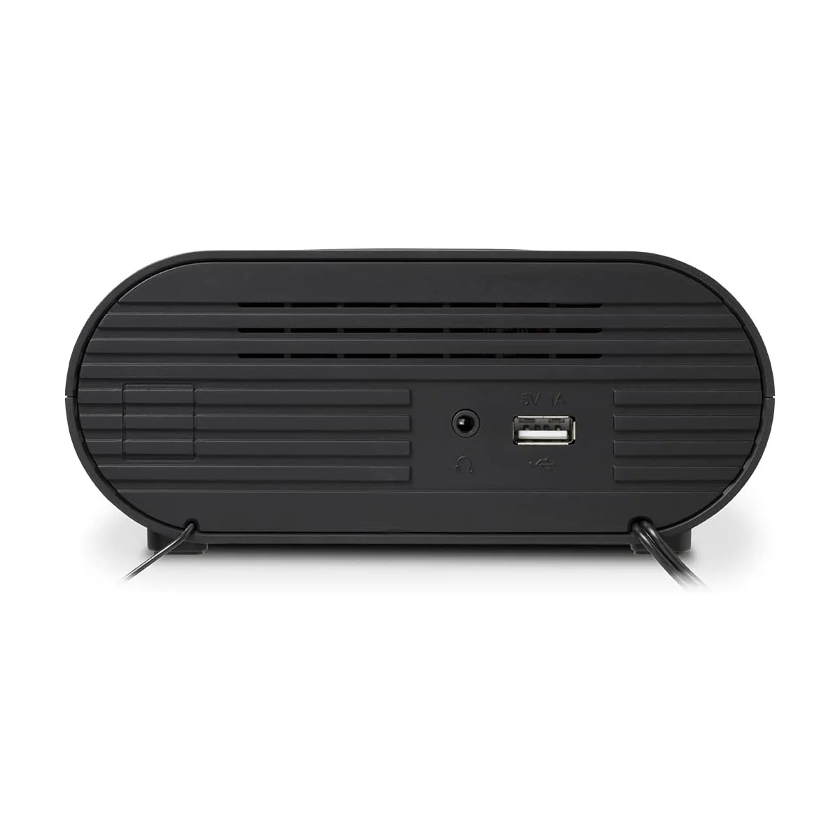 OPEN-BOX RENEWED - Roberts Ortus Charge FM Alarm Clock Radio with Wireless Phone Charger, Black - Image 4