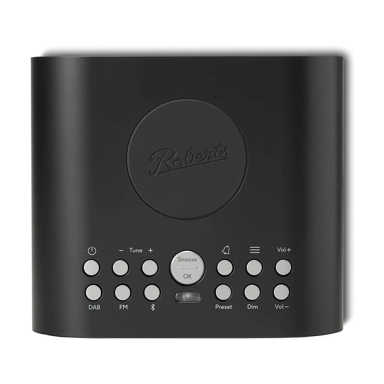 OPEN-BOX RENEWED - Roberts Ortus DAB Charge DAB/DAB+/FM Alarm Clock Radio with Wireless Phone Charger, Black - Image 3