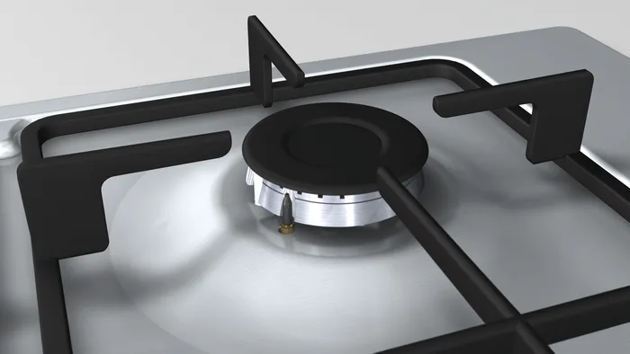 Bosch Series 2, Gas hob, 60 cm, Stainless steel - Image 3