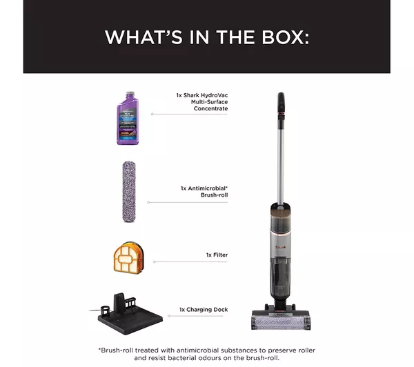 Shark WD210UK HydroVac Cordless Hard Floor Cleaner - Image 10