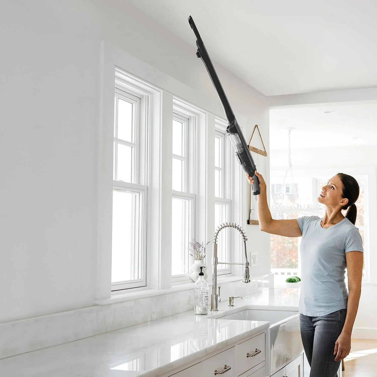 Shark WV361UK 2-in-1 Cordless Vacuum Cleaner with Anti Hair Wrap, Grey - Image 9