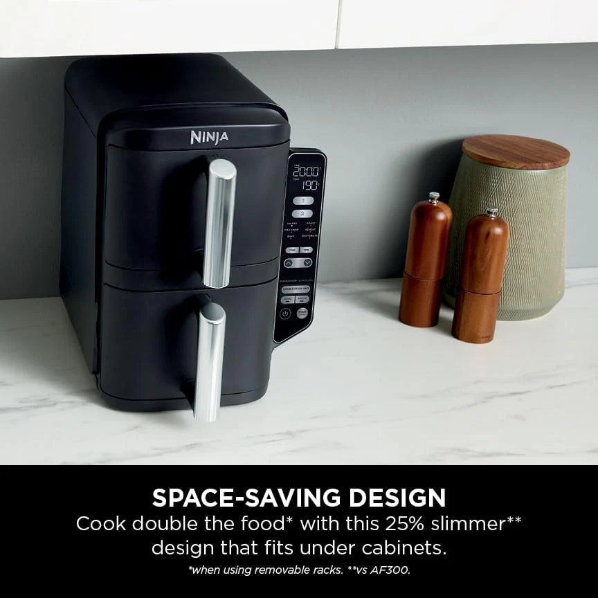 Ninja SL300UK Double Stack 2-Drawer Air Fryer 7.6L - Image 3