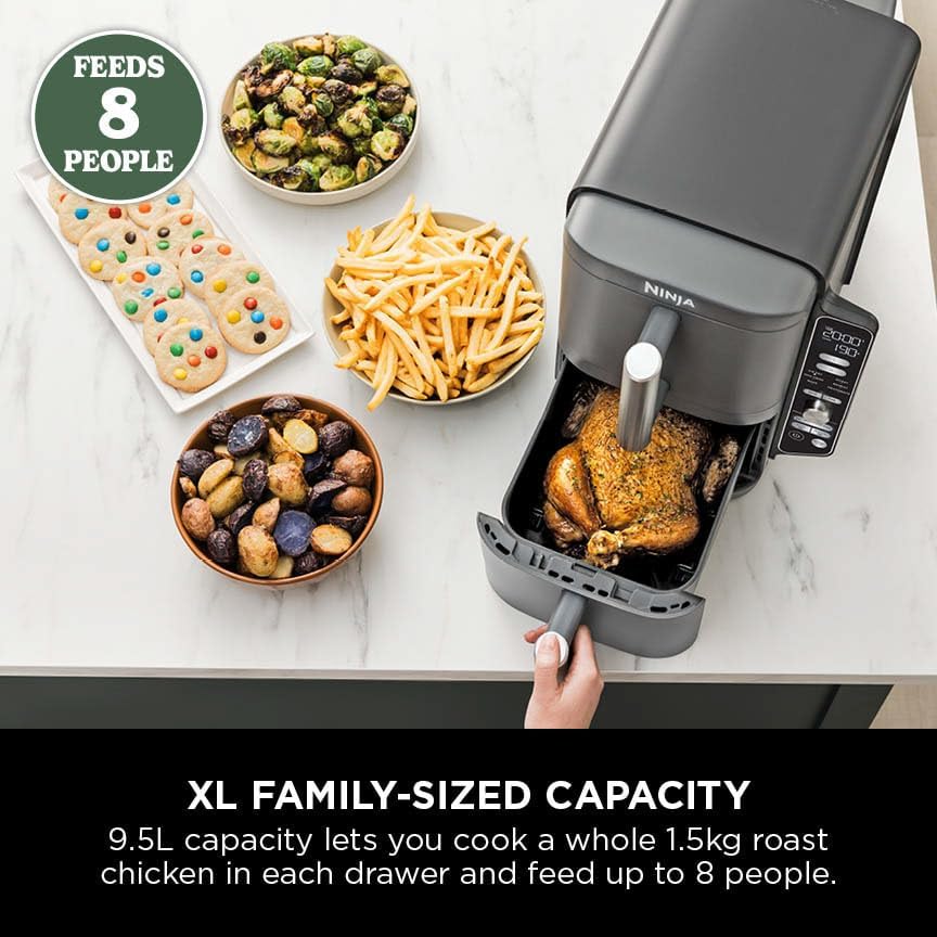 Ninja SL400UK Double Stack XL 9.5L Air Fryer - Image 5
