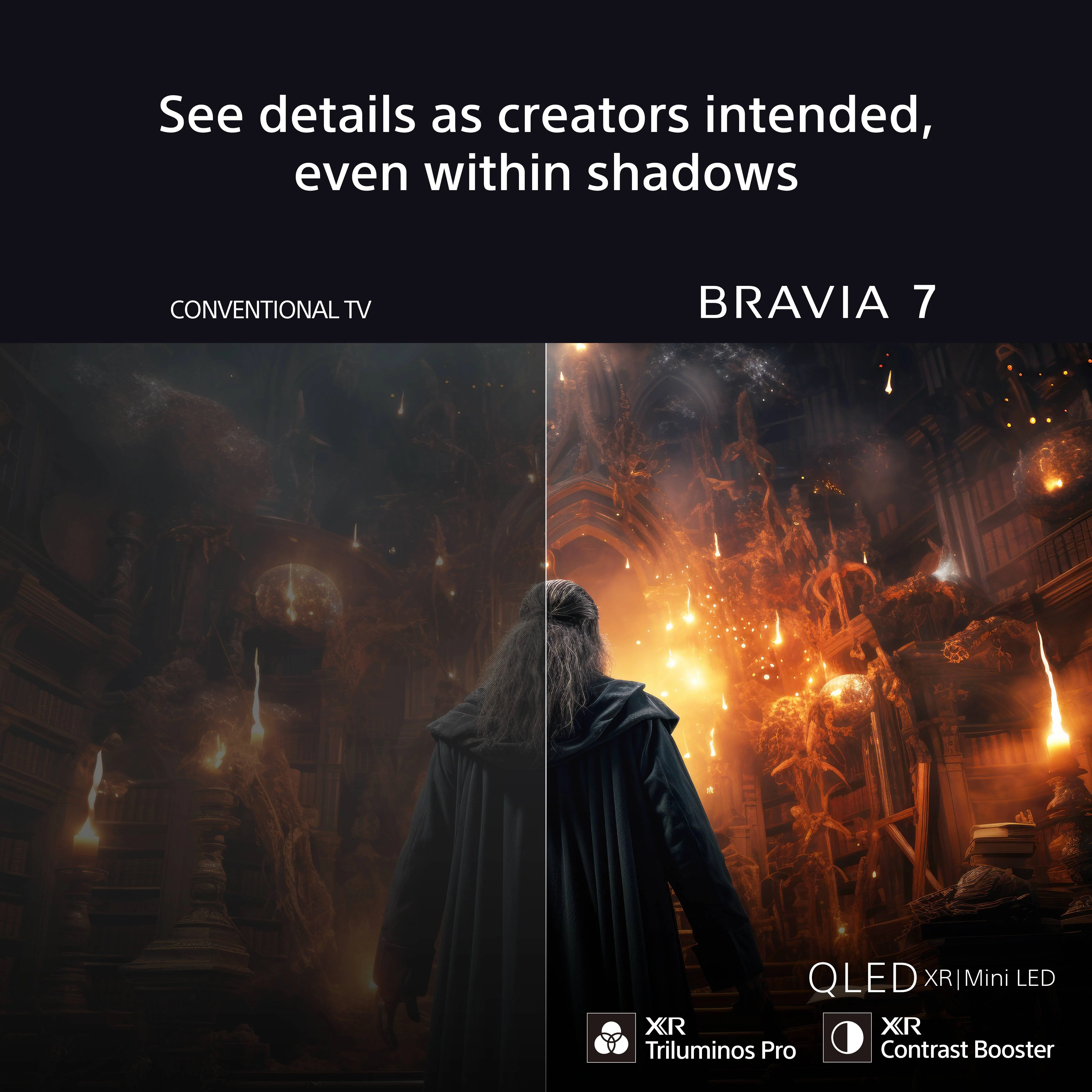 Sony K85XR70PU 85" BRAVIA 7 XR70P QLED (XR l Mini LED) 4K HDR Google TV - Image 3