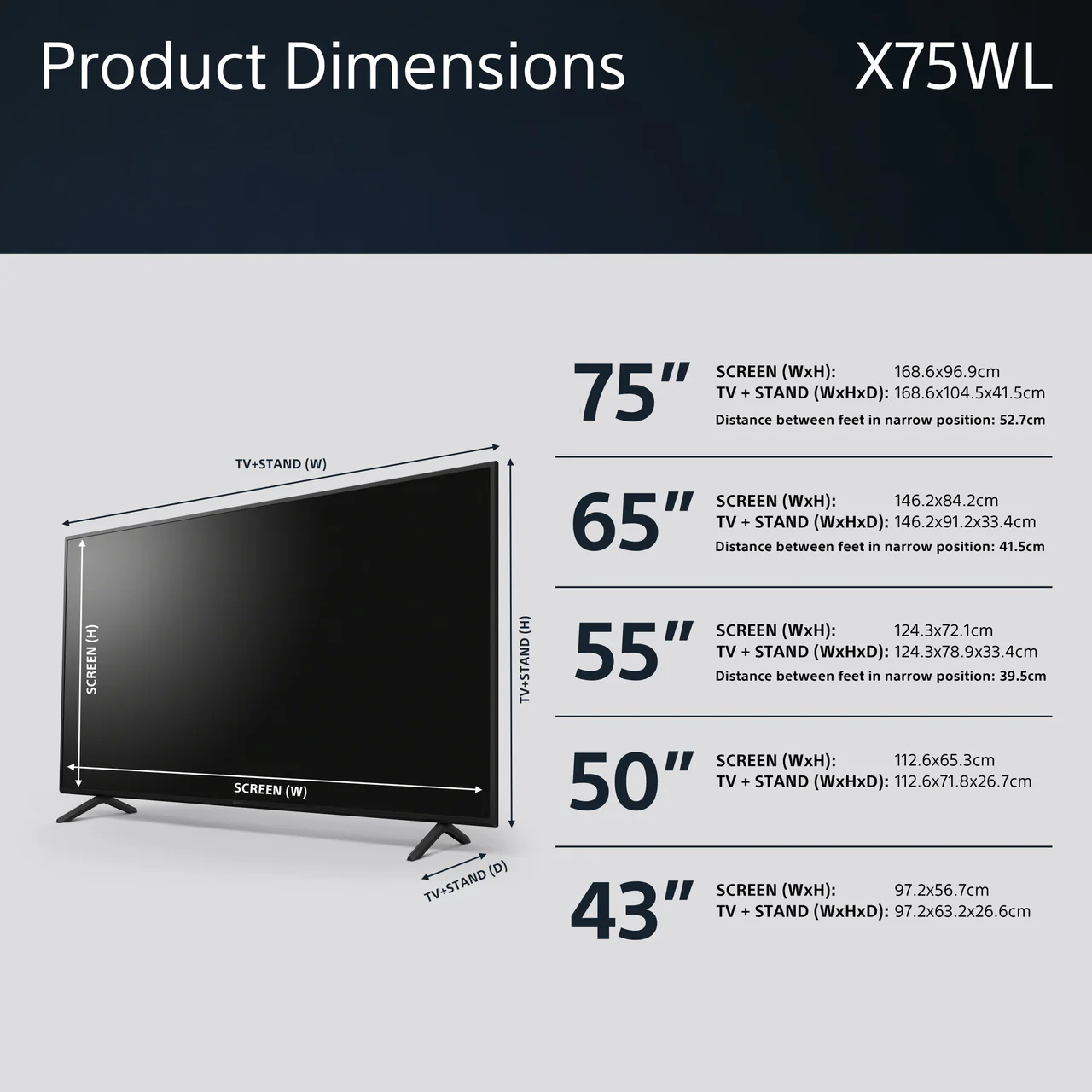 Sony KD-75X75WLU 75" X75WL 4K HDR LED TV - Image 11