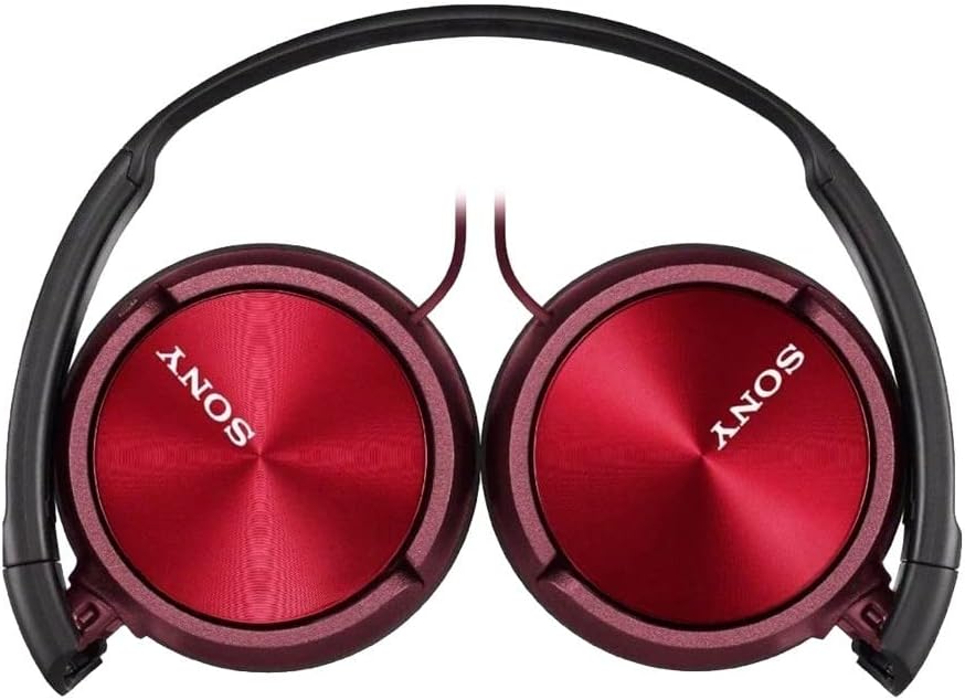 Sony MDR-ZX310AP Headphone with Smartphone Mic & Control, Red - Image 3